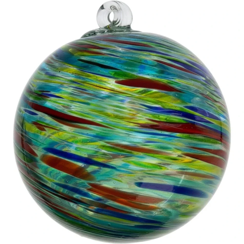 Hand Blown Art Glass Suncatcher Ornament 3
